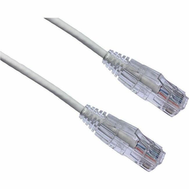 Axiom 6IN CAT6 BENDnFLEX Ultra-Thin Snagless Patch Cable 550mhz (White) - C6BFSB-W6IN-AX
