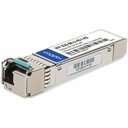 AddOn Cisco&reg; SFP-25G-BX-U-40-I Compatible TAA 25GBase-BX SFP28 Transceiver (SMF, 1270nmTx/1310nmRx, 40km, LC, DOM, -40 to 85C) - SFP-25G-BX-U-40-I-AO