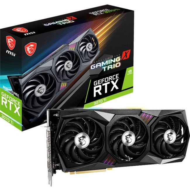 MSI NVIDIA GeForce RTX 3070 Ti Graphic Card - 8 GB GDDR6X - G307TGXT8