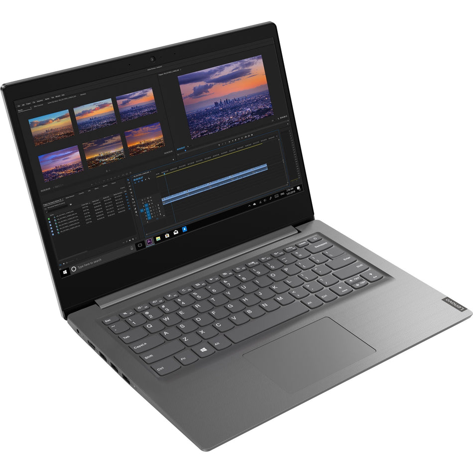 Lenovo-IMSourcing V14-IIL 82C4S0F400 14" Notebook - Full HD - Intel Core i3 10th Gen i3-1005G1 - 4 GB - 128 GB SSD - English (US) Keyboard - Gray - 82C4S0F400