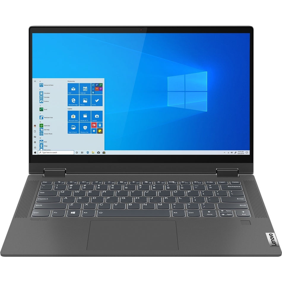 Lenovo-IMSourcing IdeaPad Flex 5 14ITL05 82HS000WUS 14" Touchscreen Convertible 2 in 1 Notebook - Full HD - Intel Core i7 11th Gen i7-1165G7 - 12 GB - 512 GB SSD - English (US) Keyboard - Graphite Gray - 82HS000WUS