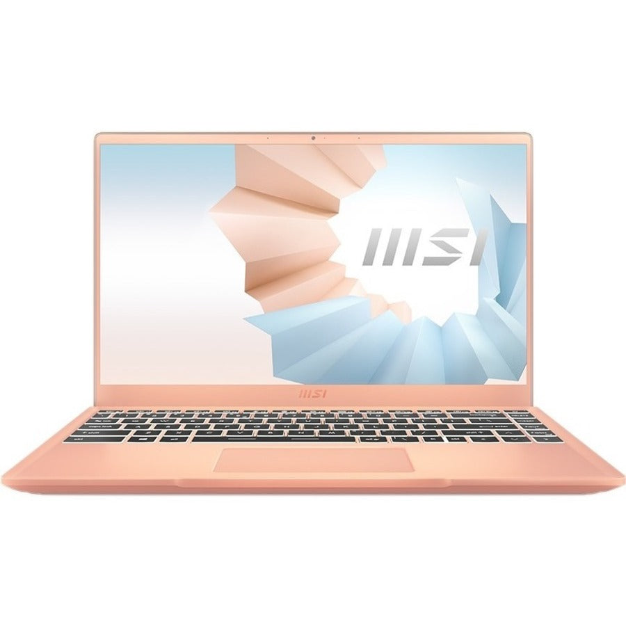 MSI Modern 14 B11MO-607 14" Rugged Notebook - Full HD - 1920 x 1080 - Intel Core i5 11th Gen i5-1135G7 900 MHz - 8 GB Total RAM - 512 GB SSD - Beige Mousse - MODERN14B607