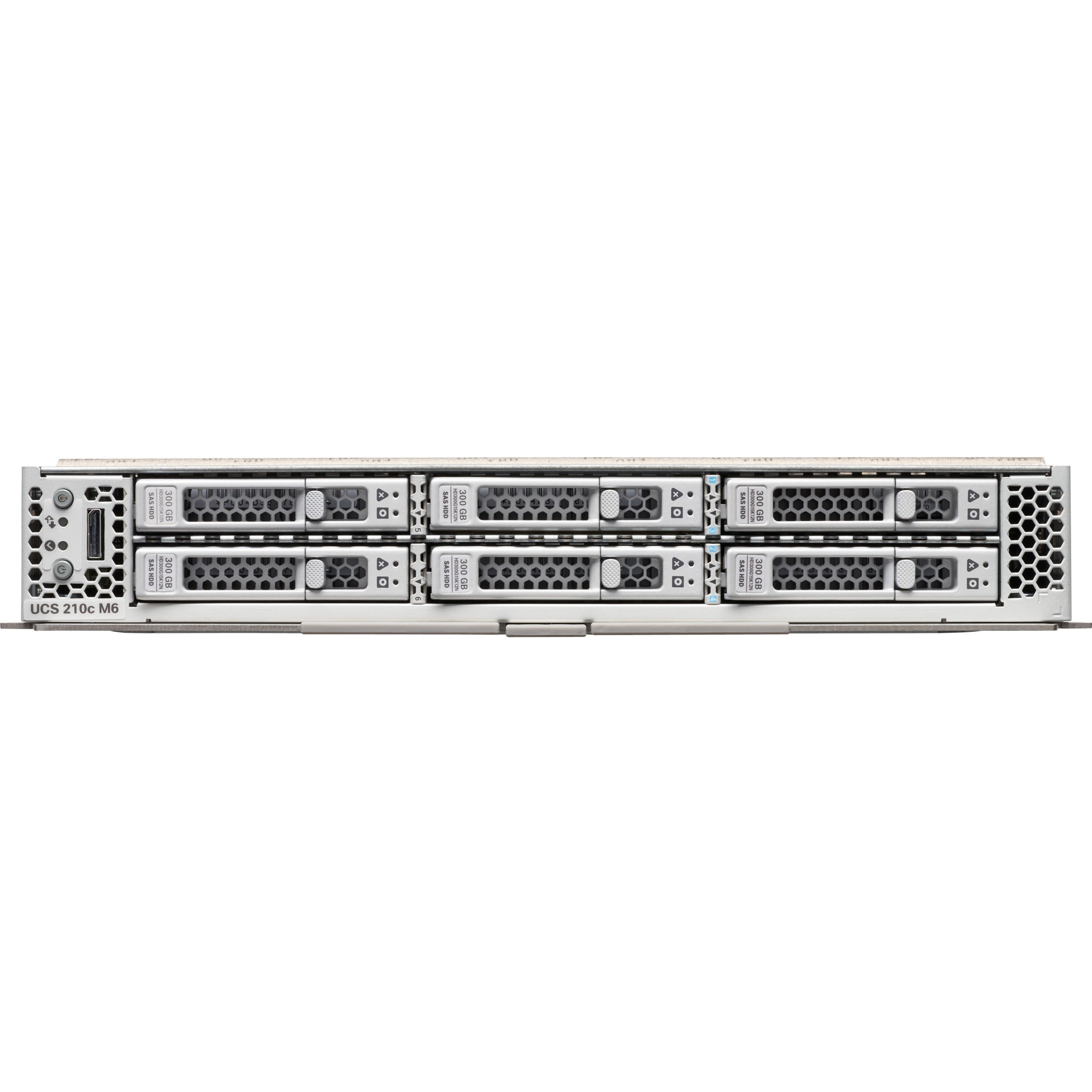 Cisco UCS X210c M6 Barebone System - 2 x Processor Support - UCSX-210C-M6-U