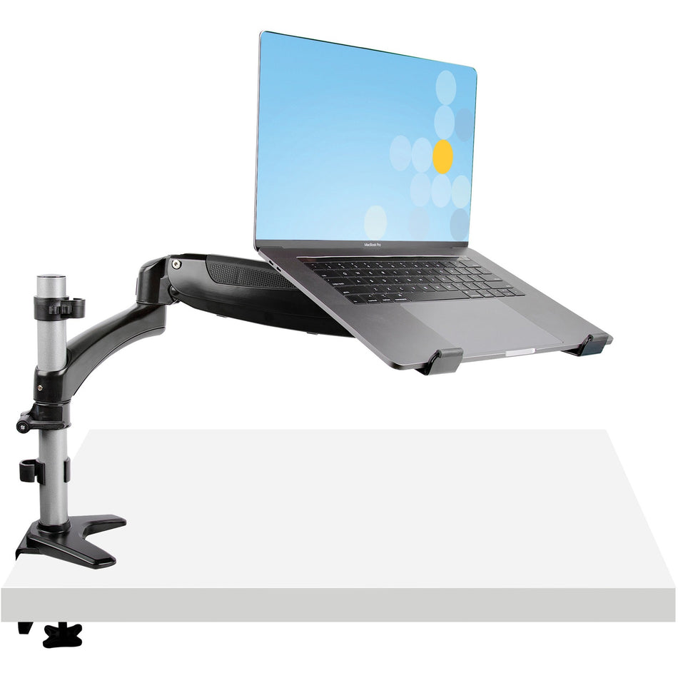 StarTech.com Desk Mount Laptop Arm, Full Motion Articulating Arm/Stand for Laptop or 34" (17.6lb/8kg) Monitor, VESA Mount Laptop Tray - ARMUNONB1