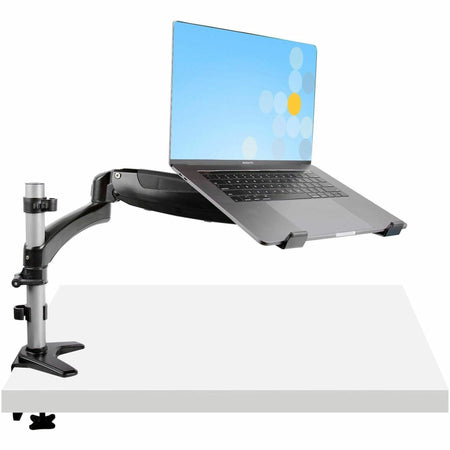 StarTech.com Desk Mount Laptop Arm, Full Motion Articulating Arm/Stand for Laptop or 34" (17.6lb/8kg) Monitor, VESA Mount Laptop Tray - ARMUNONB1
