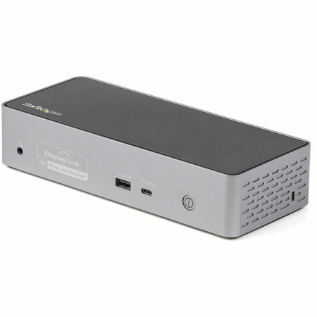 StarTech.com USB-C Dock, 4K 60Hz Quad Monitor DisplayPort & HDMI, Universal USB C Docking Station, 100W Power Delivery, USB Hub 1C/3A, GbE - DK31C4DPPD
