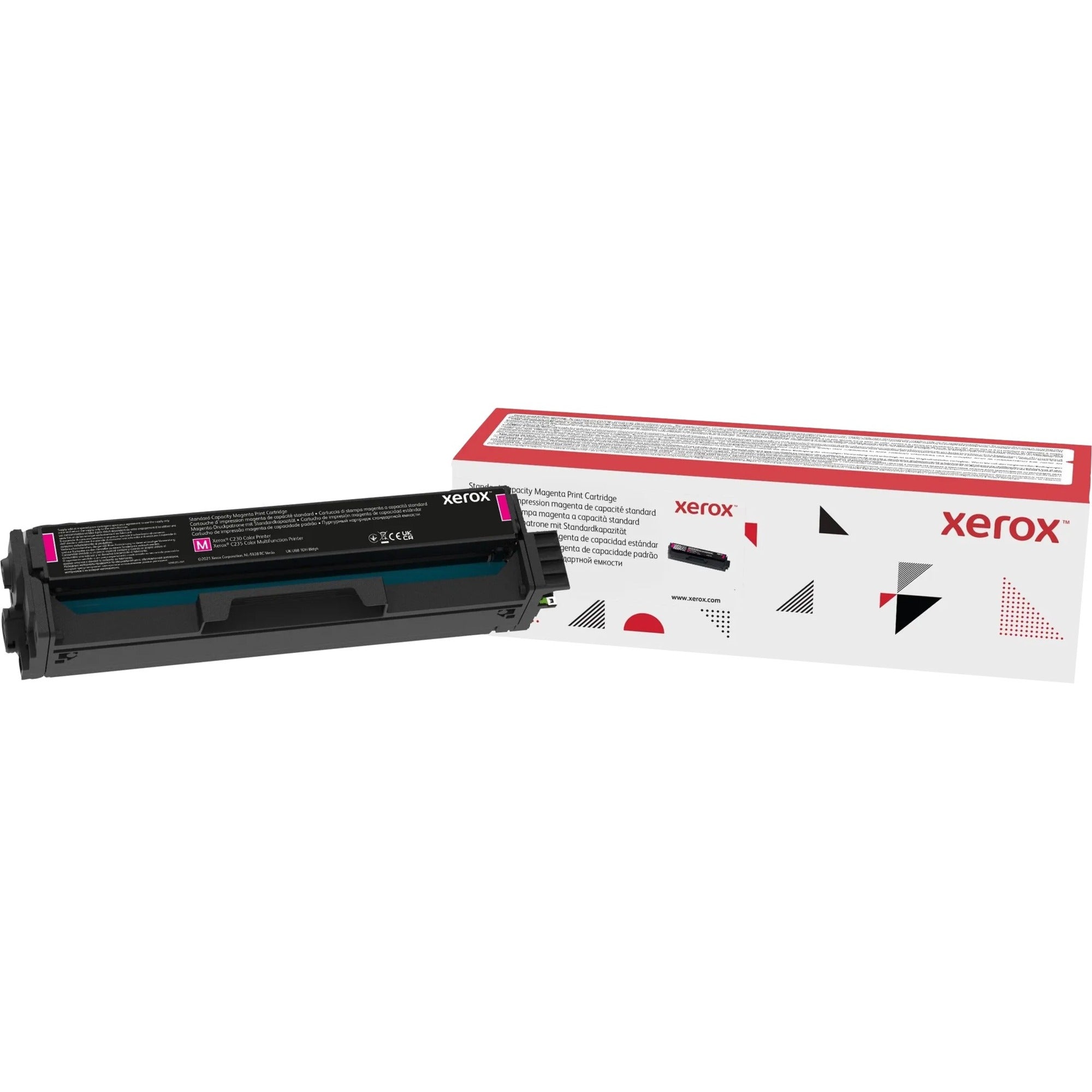 Xerox Original Standard Yield Laser Toner Cartridge - Magenta - 1 Pack - 006R04385