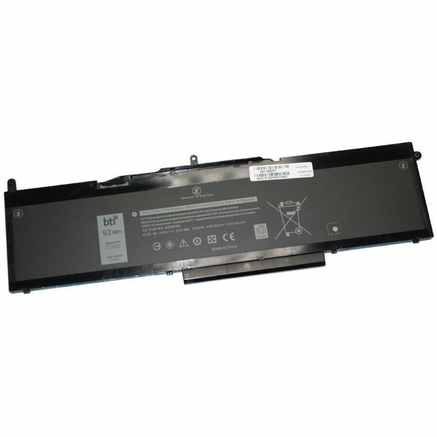 BTI 451-BBZH-BTI 11.4V 92WHR LI-ION BATTERY 451-BBZH, VG93N, WFWKK - 451-BBZH-BTI
