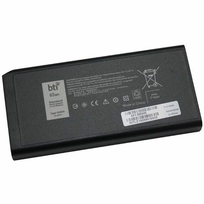 BTI 451-BBWK-BTI 11.1V 65WHR LI-ION BATTERY 451-BBOI, 451-BBWK, 453-BBBD, 4XKN5, CJ2K1, XRJDF - 451-BBWK-BTI