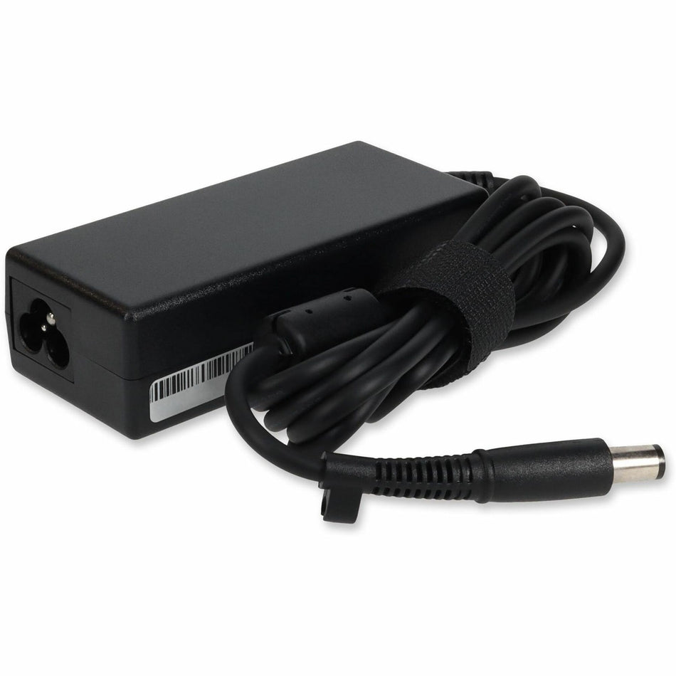 AddOn HP&reg; 751889-001 Compatible 65W 19.5V at 3.34A Black 7.4 mm x 5.0 mm Laptop Power Adapter and Cable - 751889-001-AA