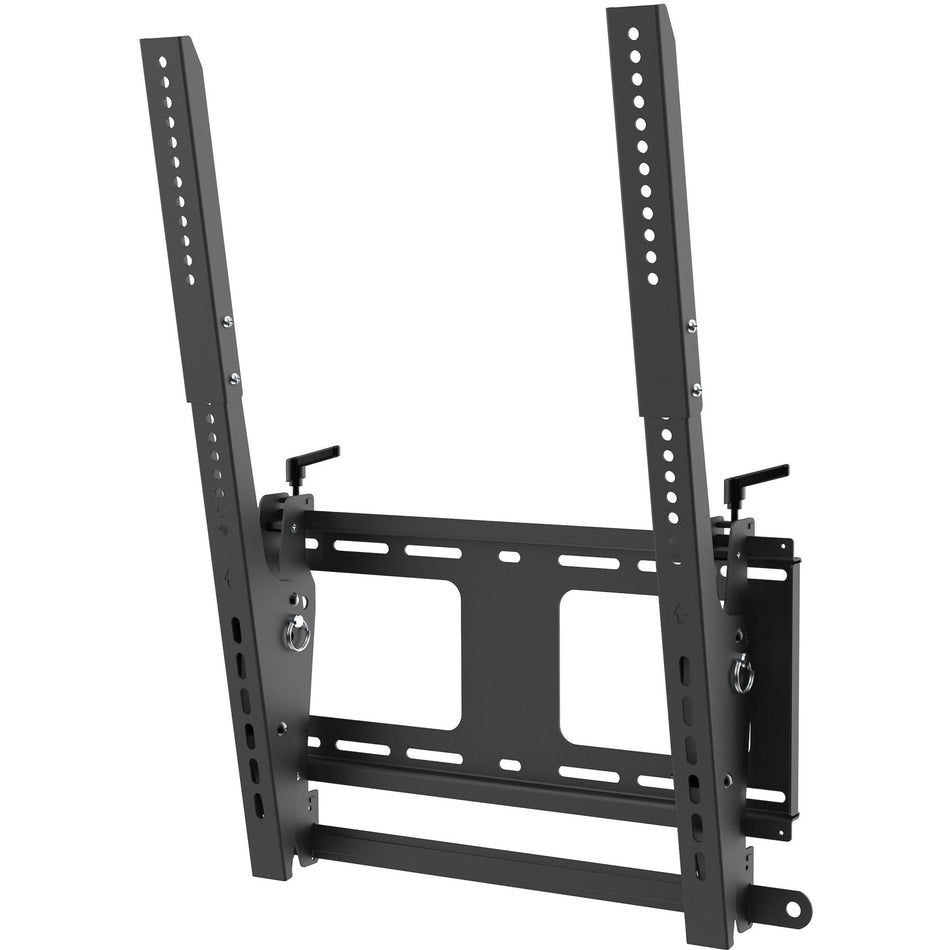 StarTech.com Portrait/Vertical TV Wall Mount, Heavy Duty TV Mount for 40-55 inch VESA Display (110lb/50kg), Tilt, w/Lockable Security Bar - FPWTLTPORT