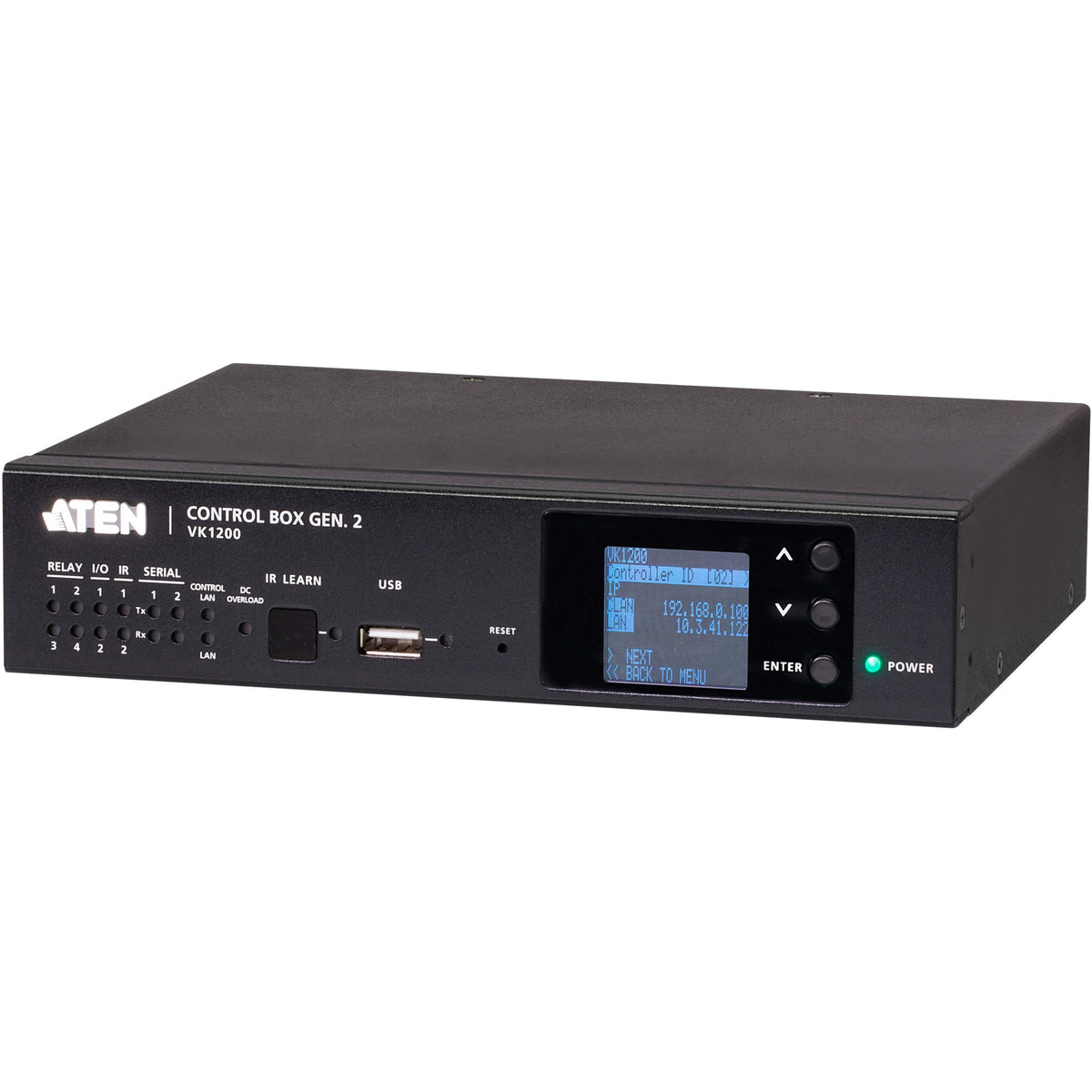 ATEN VK1200 Environment Control System Compact unit (2nd Generation) with Dual LAN - VK1200