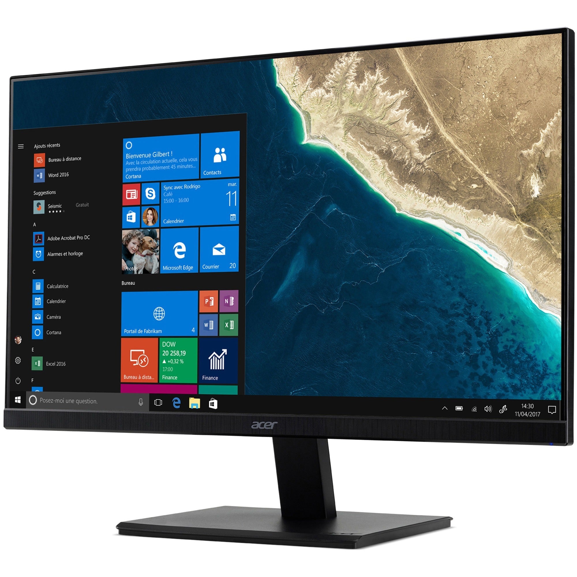 Acer V277 27" Class Full HD LCD Monitor - 16:9 - Black - UM.HV7AA.010