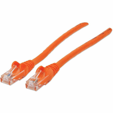 Intellinet Cat6 U/UTP Network Patch Cable, 0.6 m (2 ft.), Orange - 739979