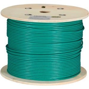 Black Box CAT6A Bulk Cable Stranded UTP 650 MHz CM PVC PoE 1000 ft - C6ABC50-STR-GN-1000
