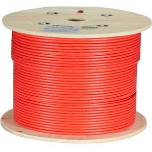 Black Box CAT6A Bulk Cable Stranded UTP 650 MHz CM PVC PoE 1000 ft - C6ABC50-STR-RD-1000
