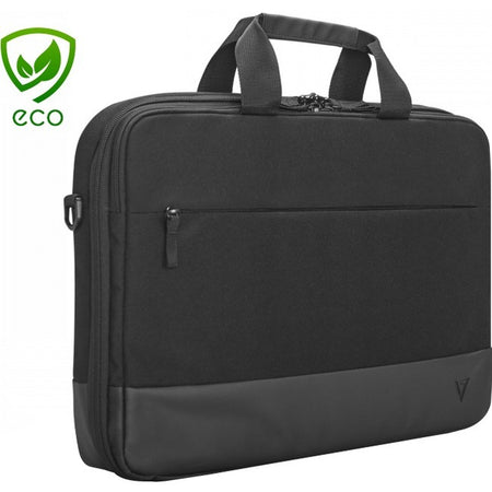 V7 Professional CCP16-ECO-BLK Carrying Case (Briefcase) for 15.6" to 16" Notebook - Black - CCP16-ECO-BLK