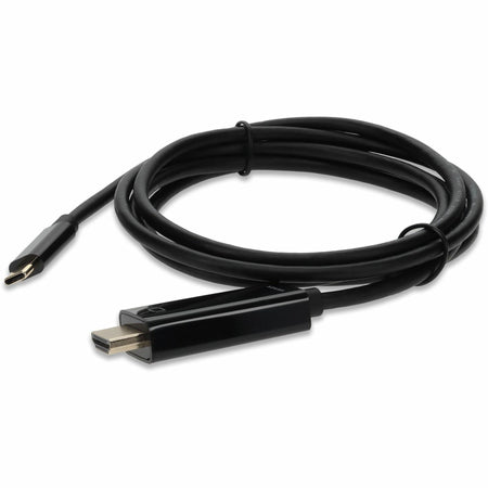 AddOn 6ft (~2m) USB C 3.1 Male to HDMI Male Adapter Cable, Up to 4K 30Hz, Black - USBC2H4MM6F-AA