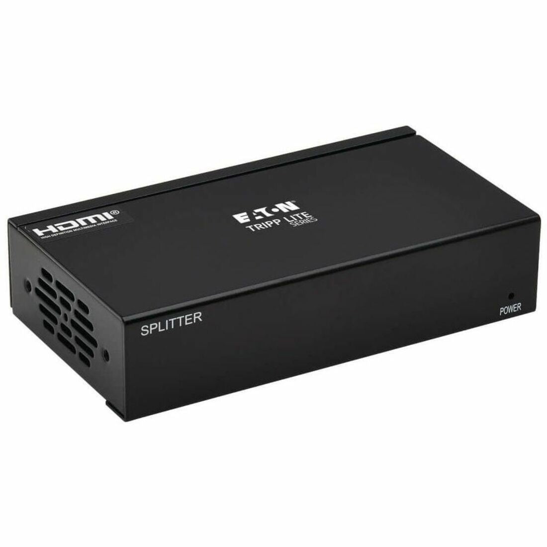 Eaton Tripp Lite Series 2-Port HDMI over Cat6 Splitter - 4K 60 Hz, HDR, 4:4:4, PoC, HDCP 2.2, 230 ft. (70.1 m), TAA - B127A-002-BH
