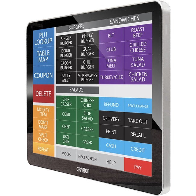 GVision D10ZJ-O2-K5P0 10" Class LCD Touchscreen Monitor - D10ZJ-O2-K5P0