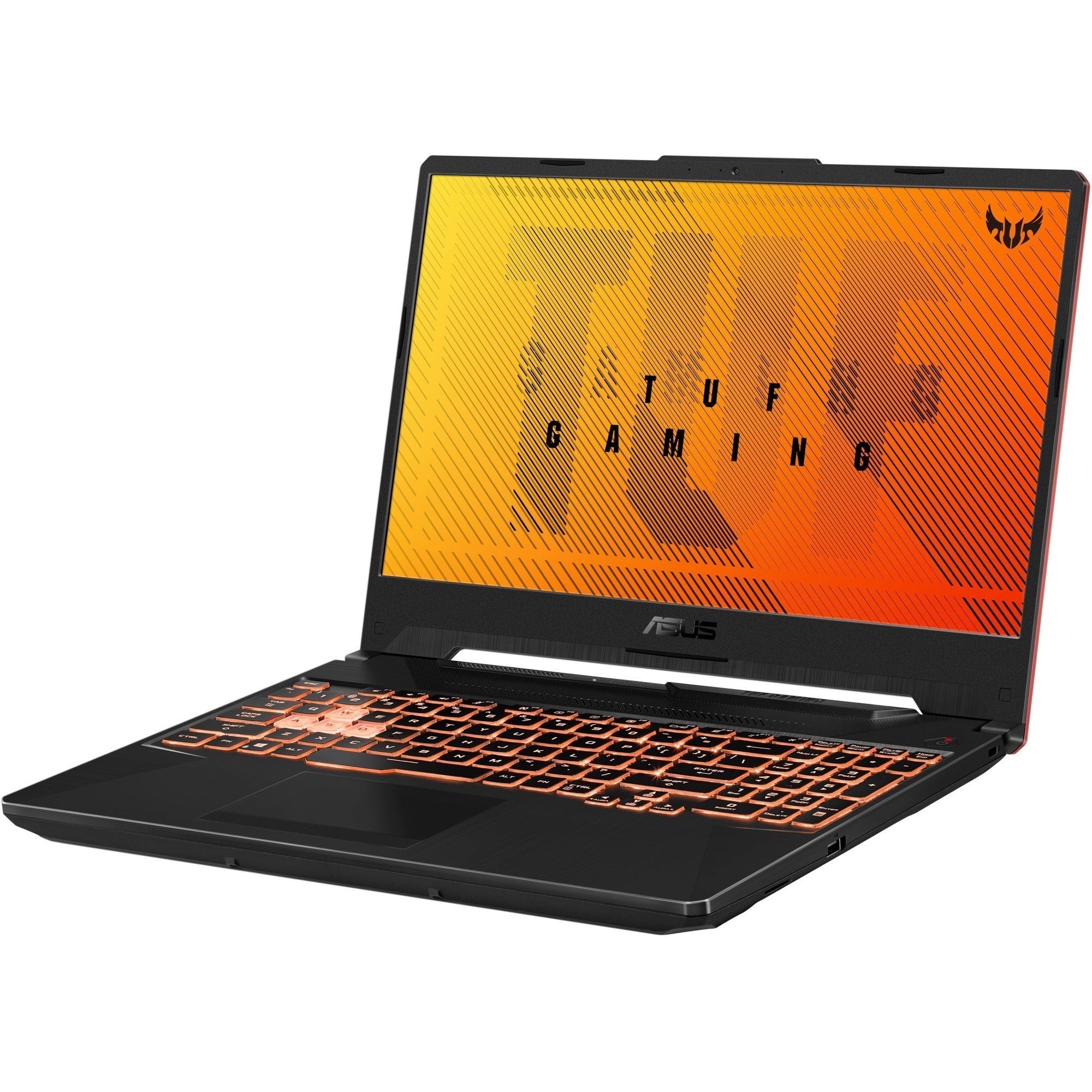 TUF Gaming A17 FA706 FA706IH-RS53 17.3" Gaming Notebook - Full HD - 1920 x 1080 - AMD Ryzen 5 4600H 3 GHz - 8 GB Total RAM - 512 GB SSD - Bonfire Black - FA706IH-RS53