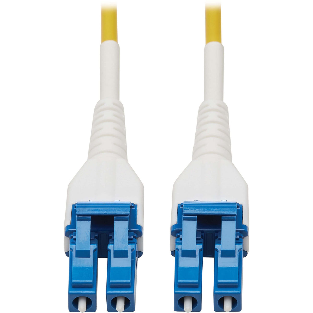 Tripp Lite by Eaton 100G Duplex Singlemode 9/125 OS2 Armored Fiber Optic Cable (LC/LC Duplex M/M) LSZH Yellow 100 m (328 ft.) - N370-100M-AR