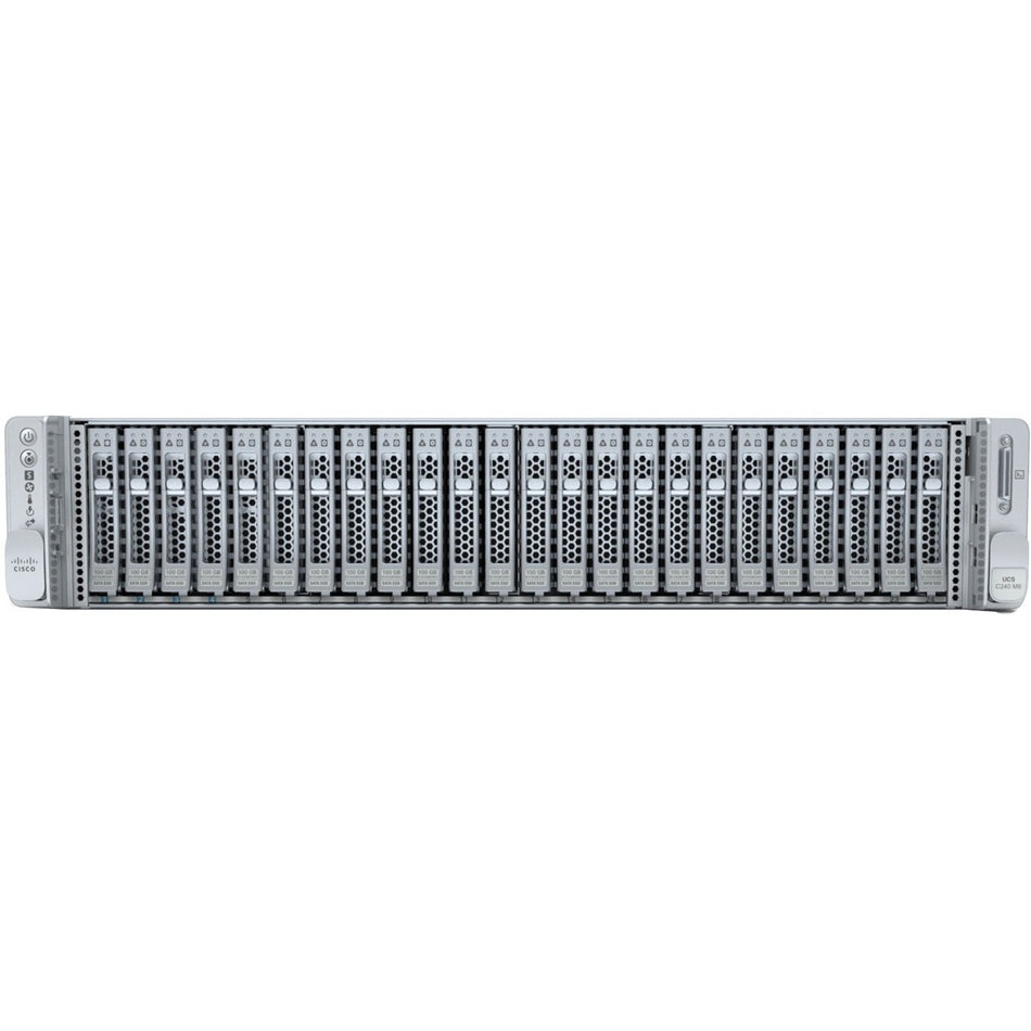 Cisco HyperFlex Barebone System - 2U Rack-mountable - 2 x Processor Support - HXAF-E-240-M6SX