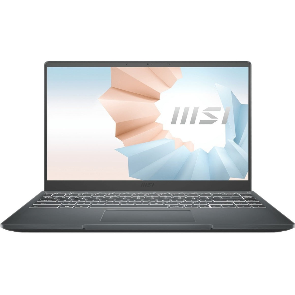 MSI Modern 14 Modern 14 B5M-027 14" Rugged Notebook - Full HD - 1920 x 1080 - AMD Ryzen 5 5500U 2.10 GHz - 8 GB Total RAM - 256 GB SSD - Carbon Gray - MODERN14R027