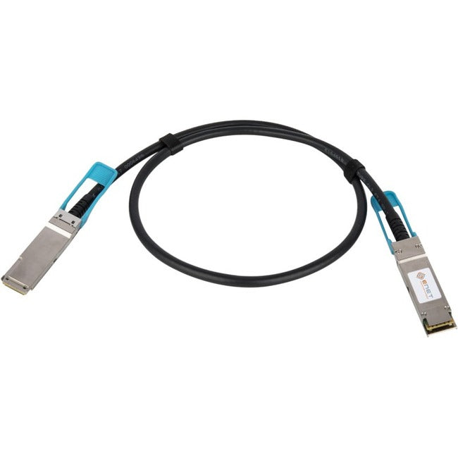 ENET Juniper Compatible QFX-QSFP28-DAC-2M TAA Compliant Functionally Identical 100GBASE-CR4 QSFP28 Passive Copper Direct-Attach Cable Assembly 2m - QFX-QSFP28-DAC-2M-ENC