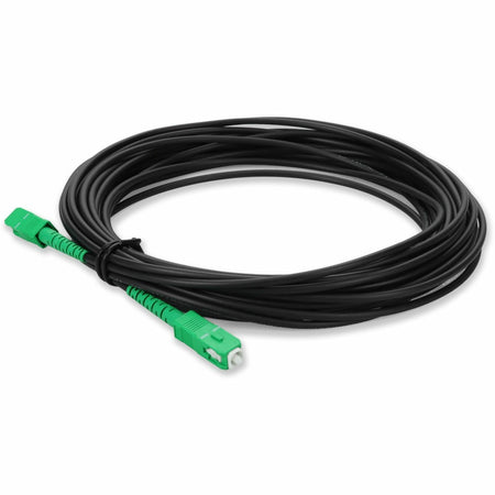 AddOn 2m ASC to ASC Black OS2 Simplex OFNR (Riser-Rated) SMF Fiber Outdoor Patch Cable - ADD-ASC-ASC-2MS9SMFO