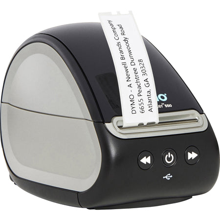 Dymo LabelWriter 550 Direct Thermal Printer - Monochrome - Label Print - USB - USB Host - Black - 2112552