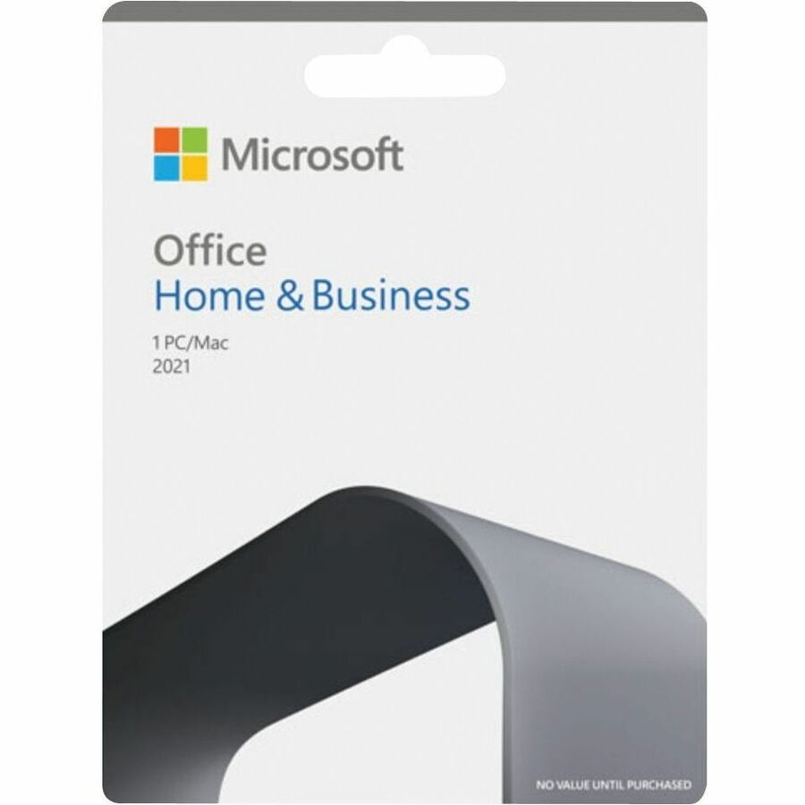 Microsoft Office 2021 Home & Business FPP - Complete Product - 1 PC/Mac - T5D-03518