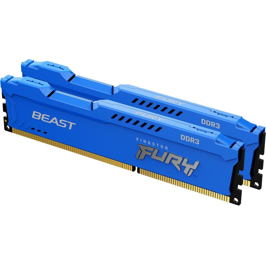 Kingston FURY Beast 16GB (2 x 8GB) DDR3 SDRAM Memory Kit - KF316C10BK2/16