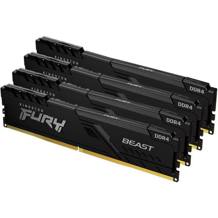 Kingston FURY Beast 64GB (4 x 16GB) DDR4 SDRAM Memory Kit - KF426C16BB1K4/64