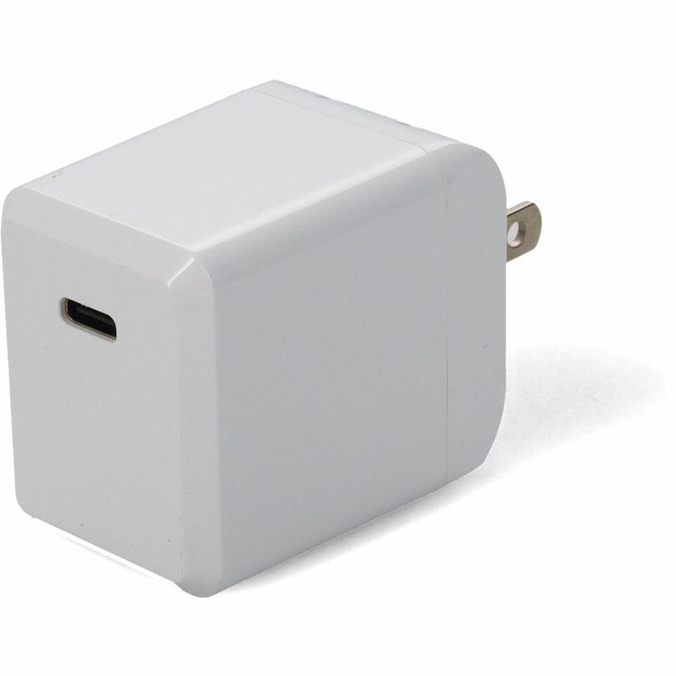 Wall Charger to 1X USB-C 3.1 5V at 3A, 9V at 2A, or 12V at 1.5A 18W total, White - USAC2USBC18WW