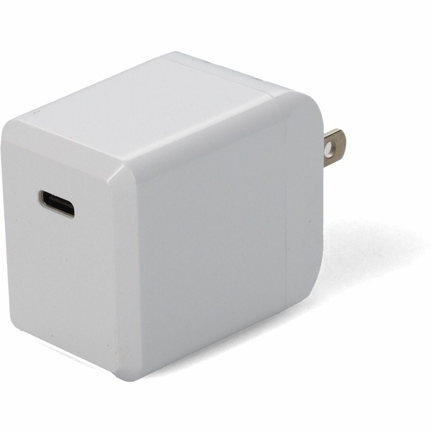 AddOn Wall Charger to 1X USB-C 3.1 5V at 3A, 9V at 2A, or 12V at 1.5A 18W total, White - USAC2USBC18WW