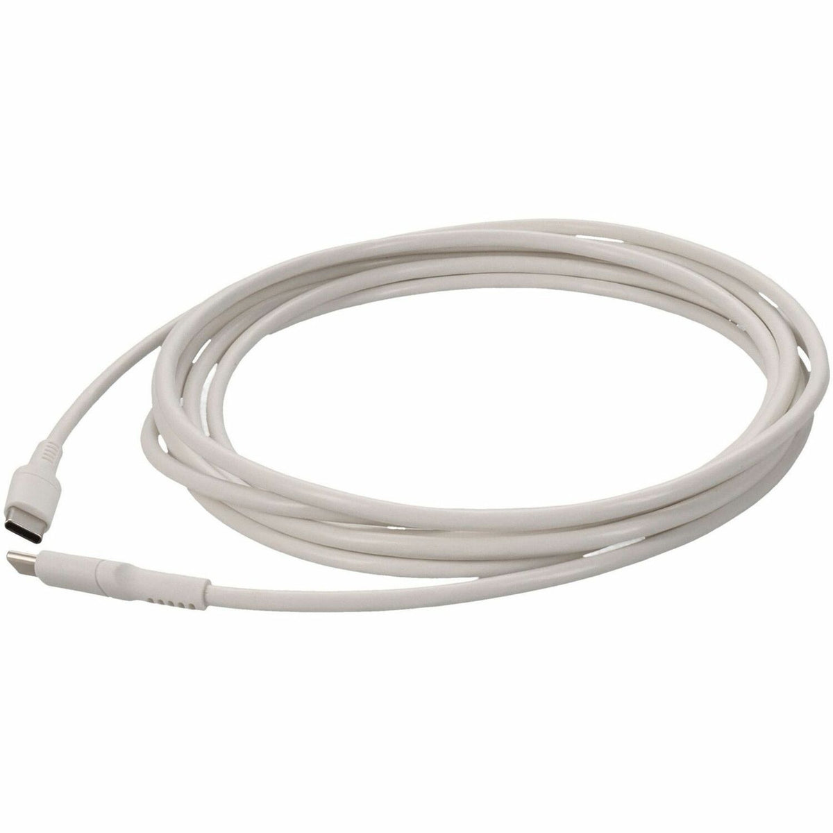 AddOn 3.0m (9.8ft) USB C Male to USB C Male USB 2.0 Sync and Charge White Cable - USBC3MW