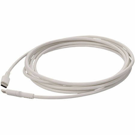 AddOn 3.0m (9.8ft) USB C Male to USB C Male USB 2.0 Sync and Charge White Cable - USBC3MW