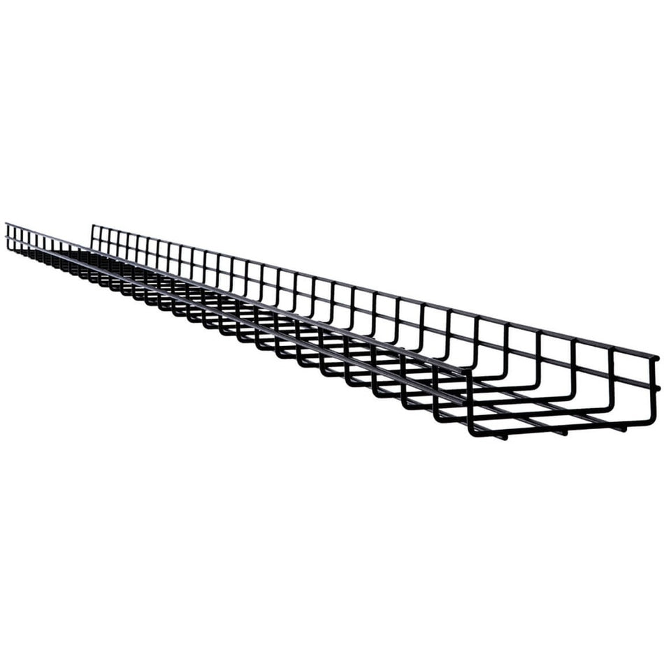 Tripp Lite by Eaton Wire Mesh Cable Tray - 150 x 50 x 3000 mm (6 in. x 2 in. x 10 ft.), 10 Pack - SRWB6210STR10