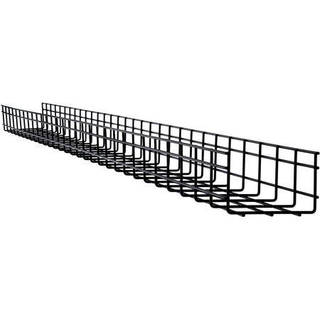 Eaton Tripp Lite Series Wire Mesh Cable Tray - 150 x 100 x 3000 mm (6 in. x 4 in. x 10 ft.), 10 Pack - SRWB6410STR10