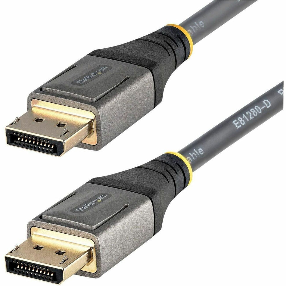 StarTech.com 3ft (1m) VESA Certified DisplayPort 1.4 Cable, 8K 60Hz HDR10, UHD 4K 120Hz Video, DP to DP Monitor Cord, DP 1.4 Cable, M/M - DP14VMM1M