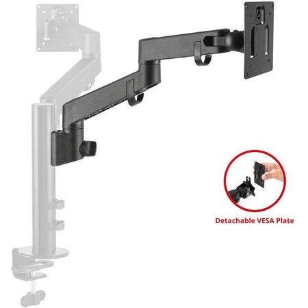 SIIG Mounting Arm for Monitor - Black - CE-MT3G11-S1