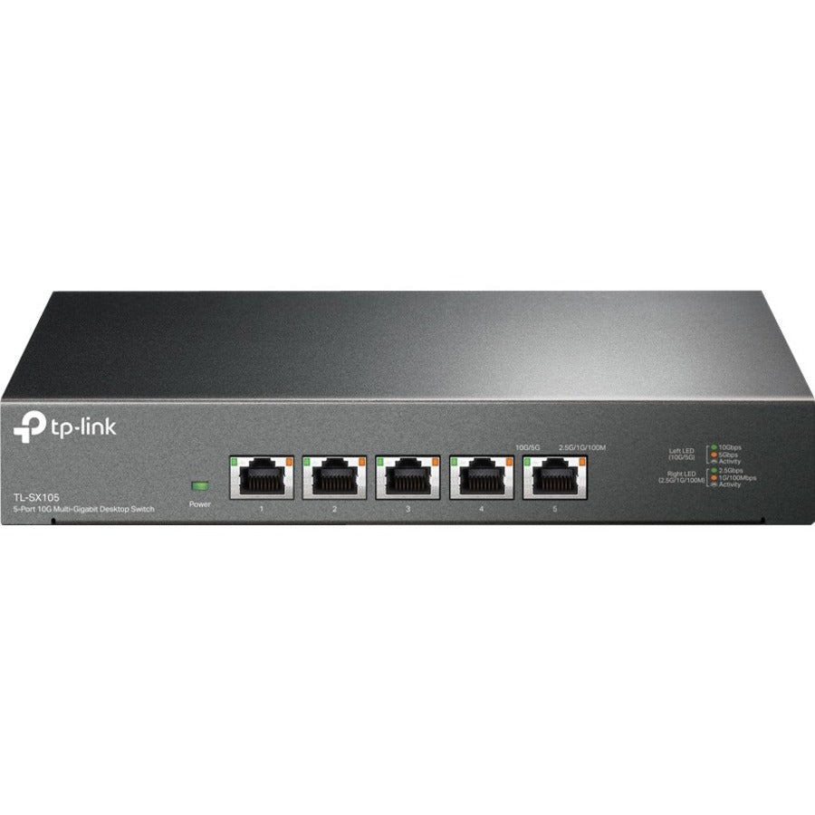 TP-Link TL-SX105 - 5 Port 10G/Multi-Gig Unmanaged Ethernet Switch - TL-SX105