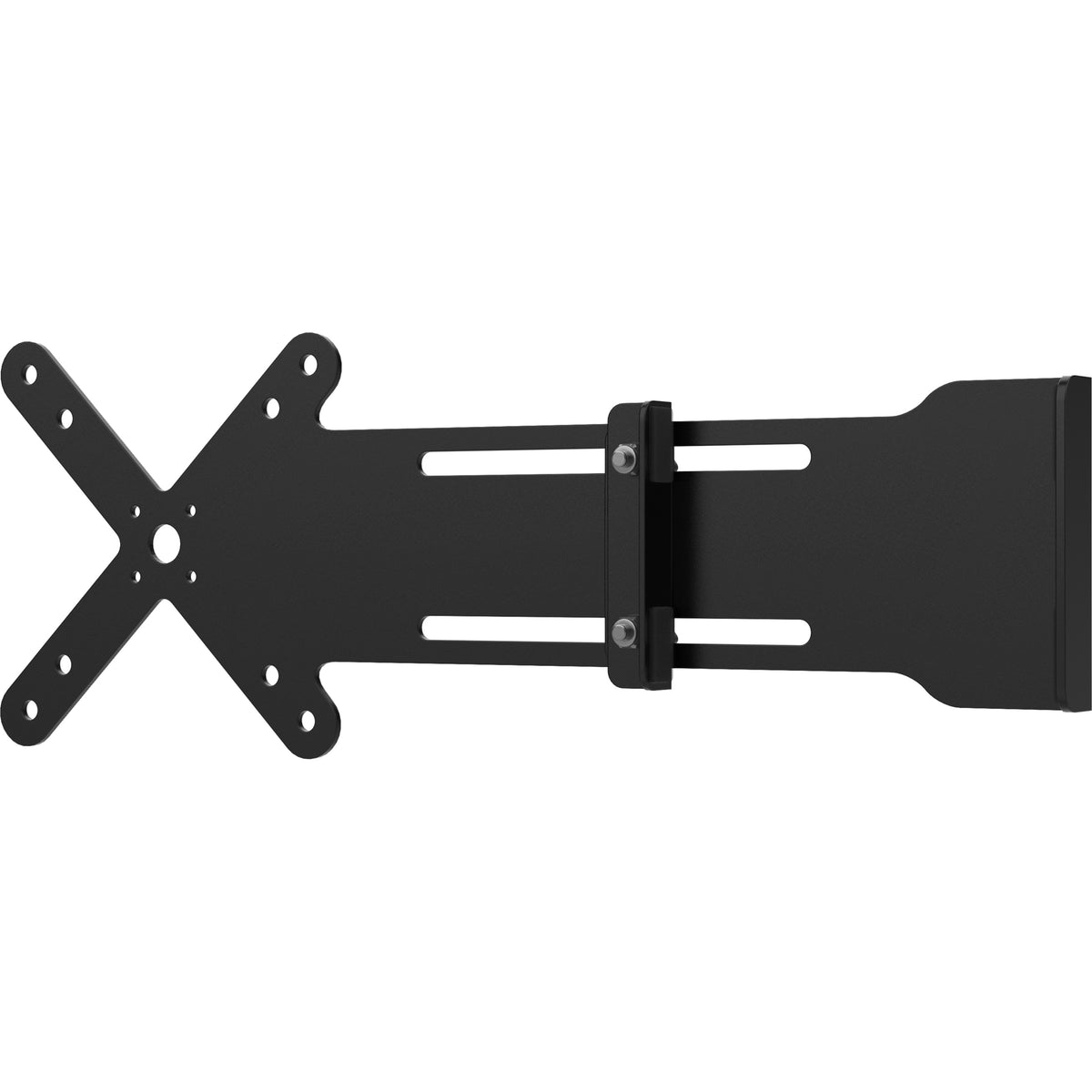 CTA Digital Adjustable Card Reader Holder with VESA Plate (Black) - ADD-CRHVESAB