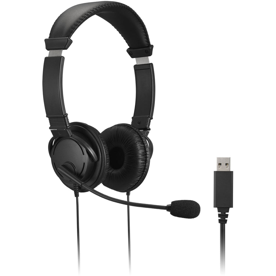 Kensington Classic Headset with Mic and Volume Control - K33065WW