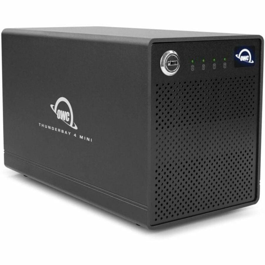 OWC ThunderBay 4 Drive Enclosure SATA/600 - Thunderbolt 3 Host Interface Desktop - Black - OWCTB3IVKIT000