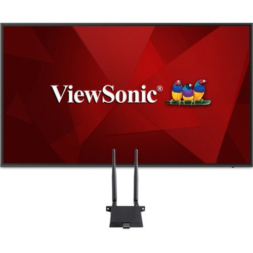 ViewSonic Commercial Display CDE8620-W1 - 4K 24/7 Operation, Integrated Software and WiFi Adapter - 450 cd/m2 - 86" - CDE8620-W1