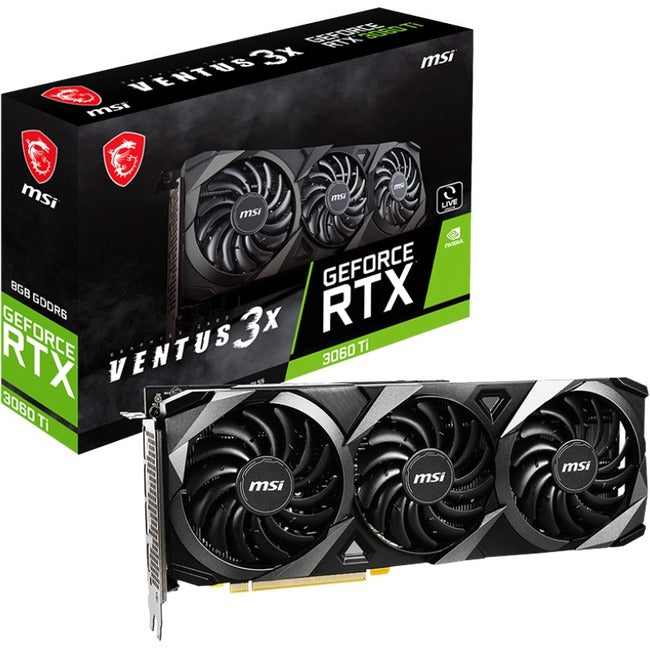 MSI NVIDIA GeForce RTX 3060 Graphic Card - 8 GB GDDR6 - G306TV3X8CL