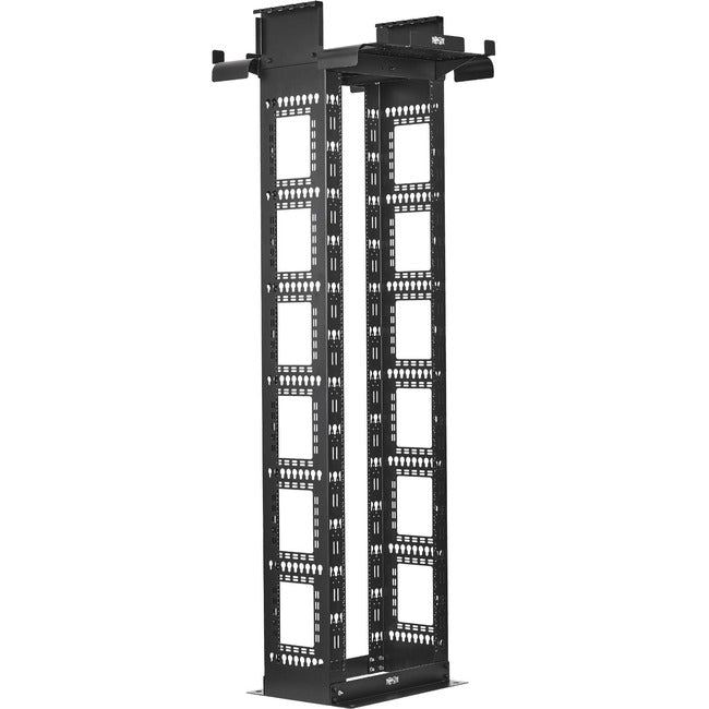 Tripp Lite by Eaton SmartRack 45U Heavy-Duty 2-Post Open Frame Rack, 12-Inch Deep - SR2POSTDP12HD