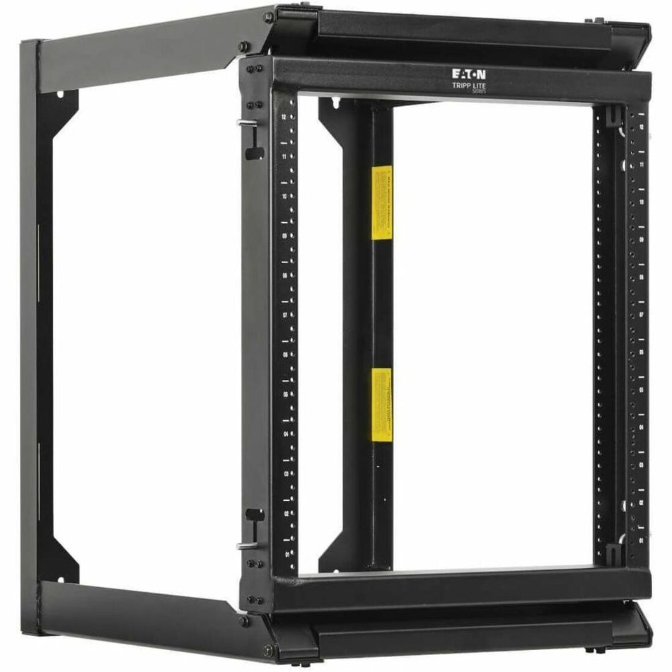 Tripp Lite by Eaton SmartRack 12U Wall-Mount 2-Post Open Frame Rack Hinged Front Heavy Duty - SRWO12US2